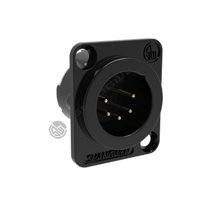 XLR 5pin male socket